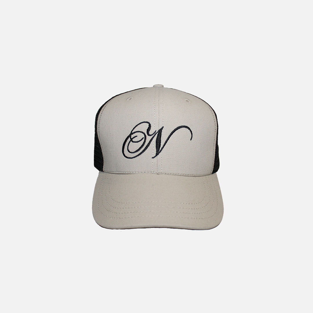 MESHBACK DENIM CAP - NATURAL