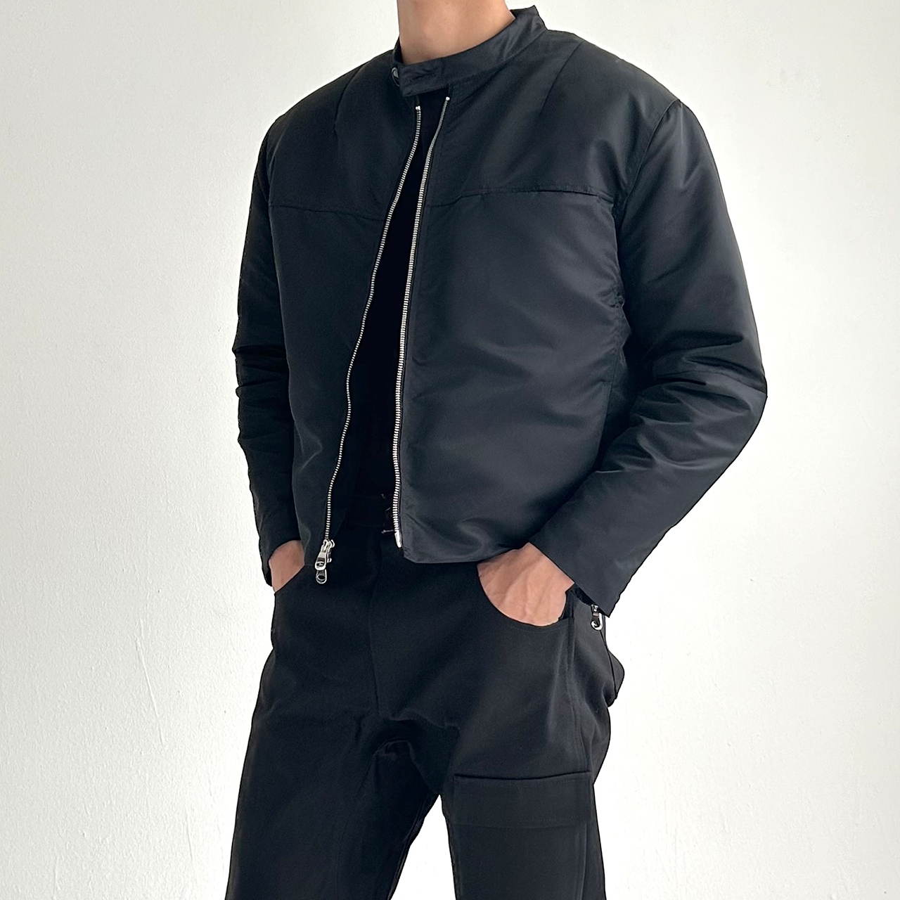 NYLON RACER JACKET