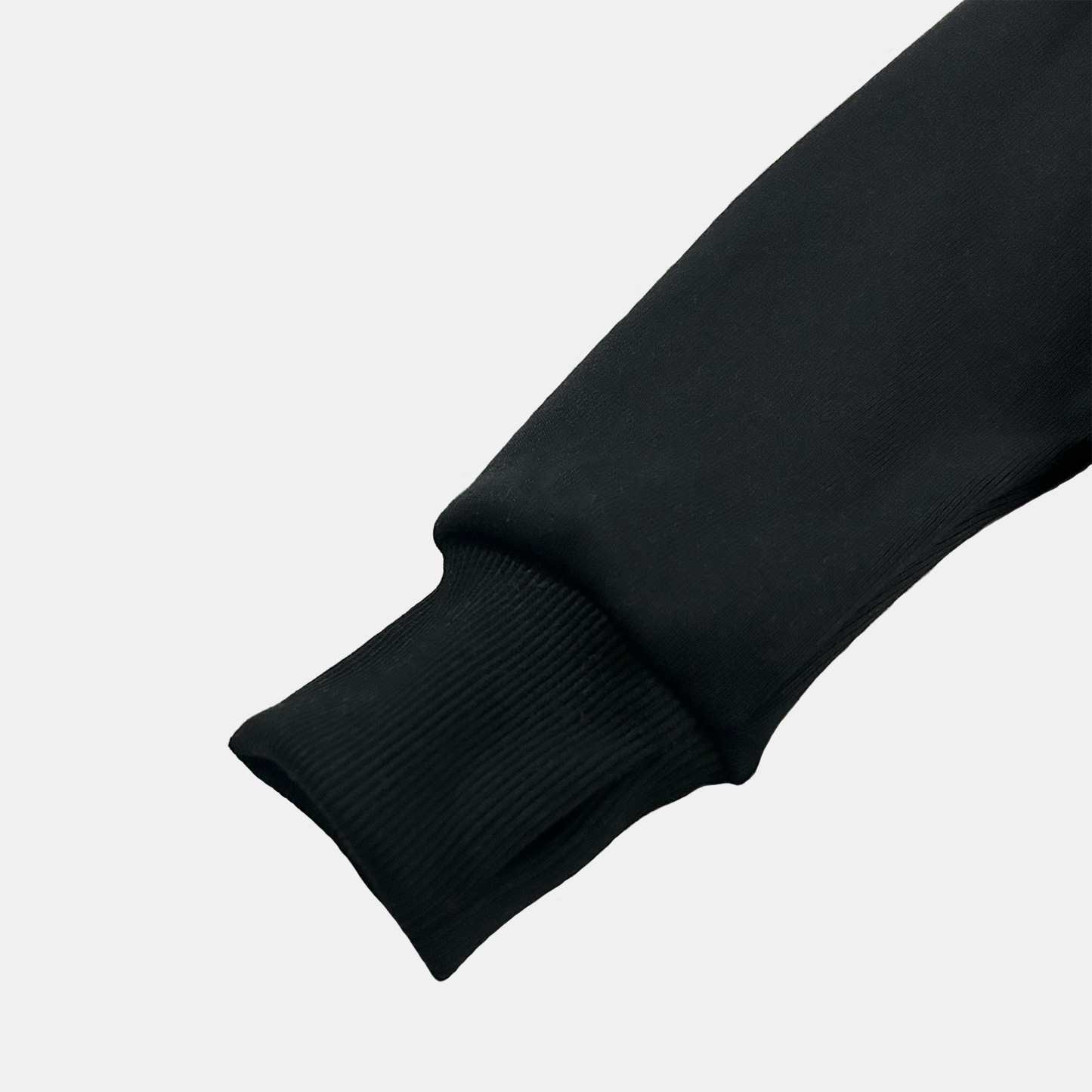 RIBBED TRACK JACKET - BLACK (WOMENS)