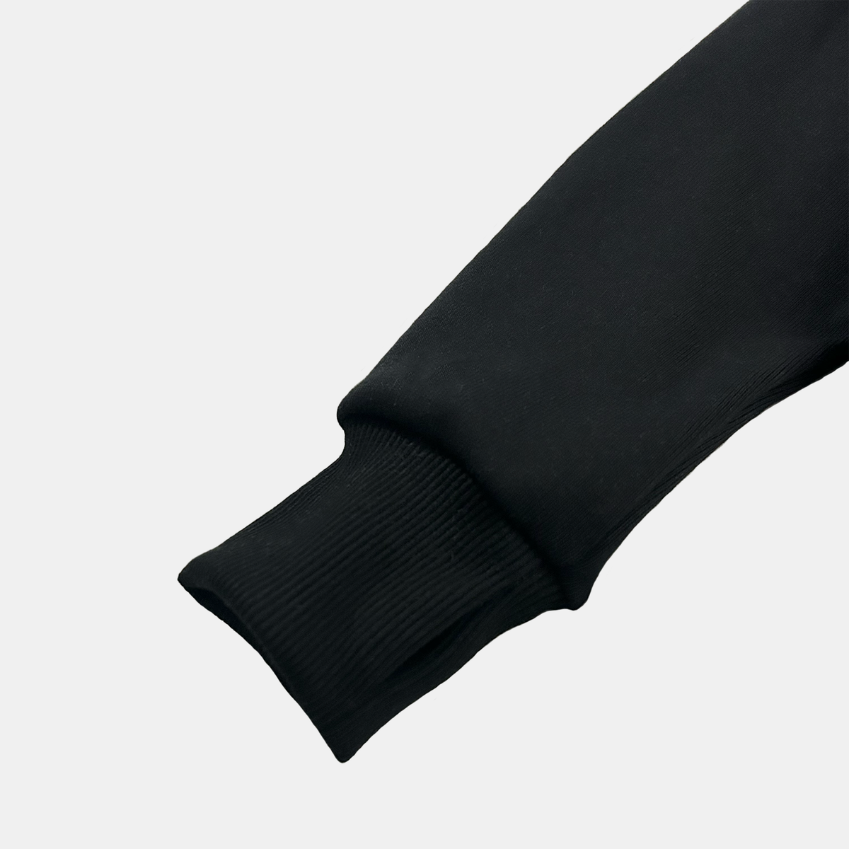 RIBBED TRACK JACKET - BLACK (WOMENS)