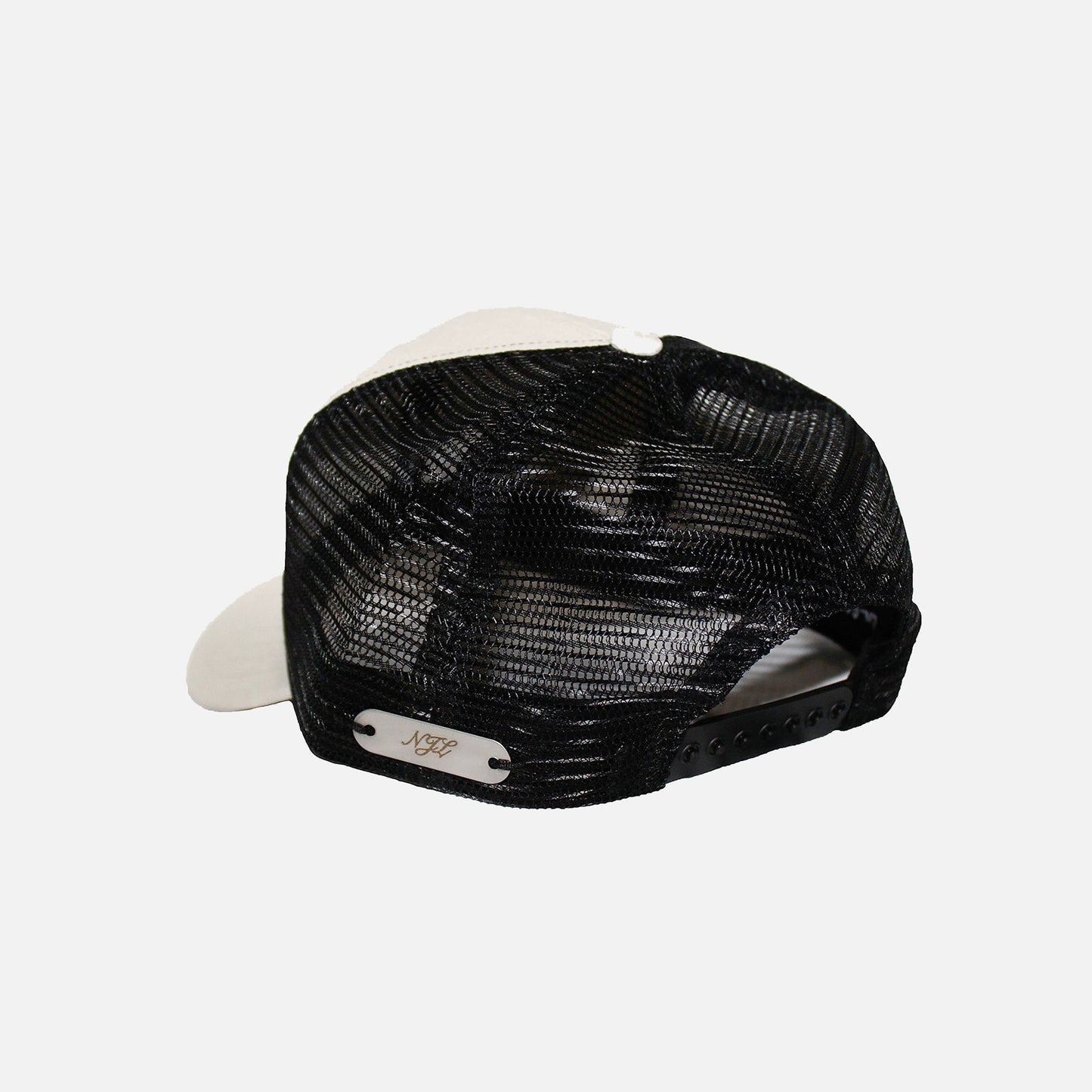 MESHBACK DENIM CAP - NATURAL
