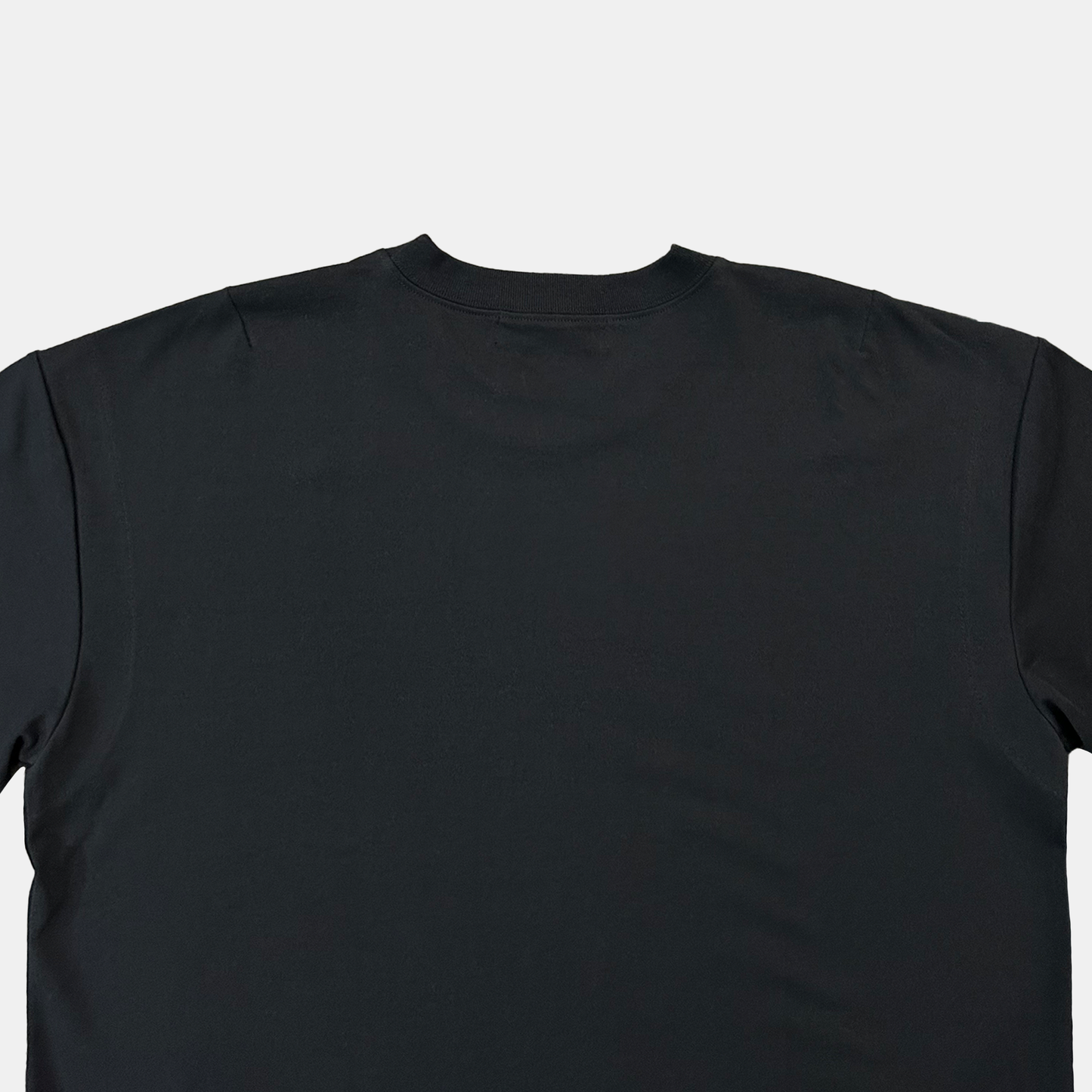 SIGNATURE EMBROIDERED TEE - BLACK