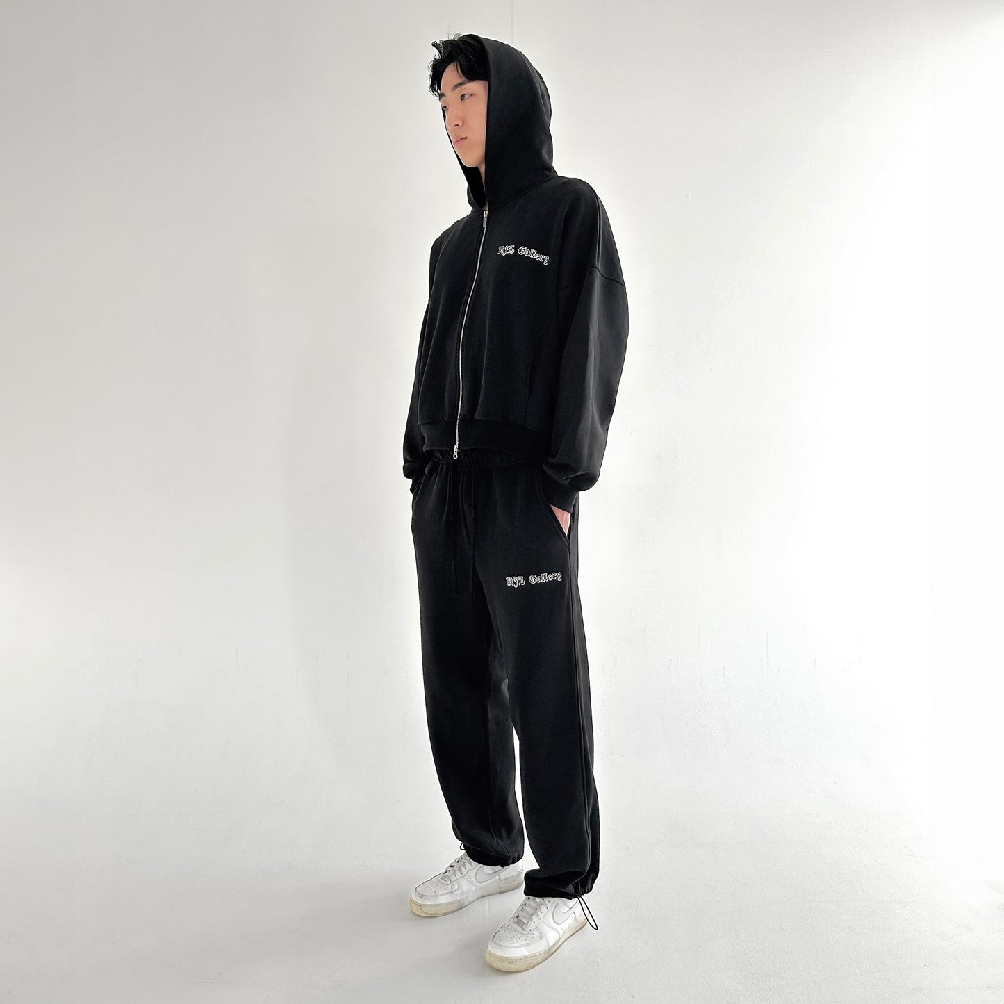 FRENCH TERRY ZIP HOODIE