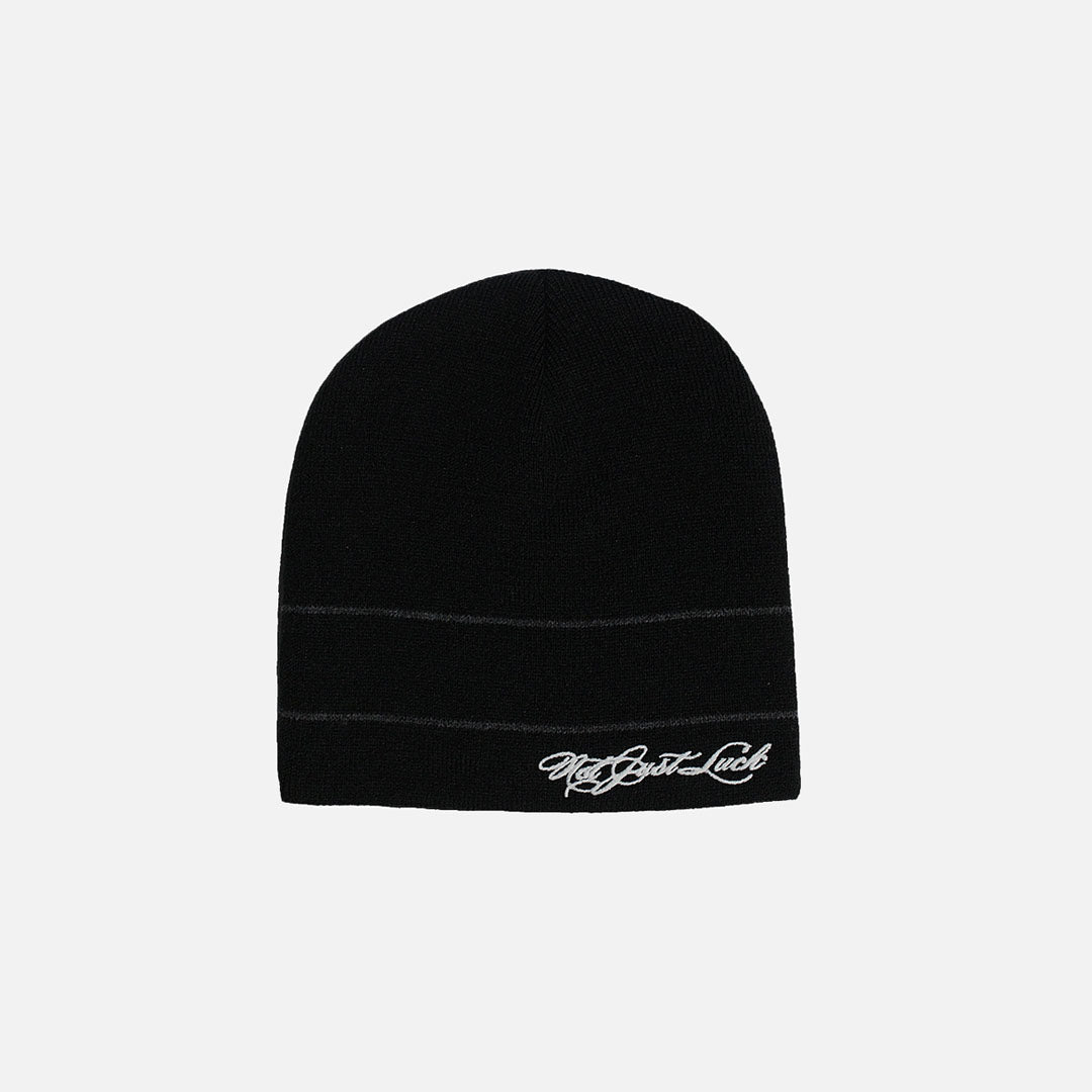 STRIPED ACRYLIC BEANIE