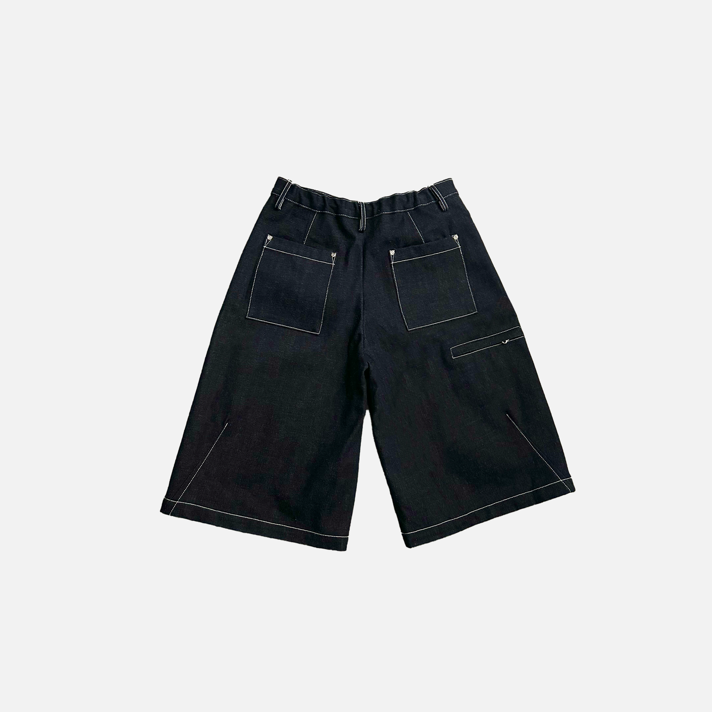 INDIGO DENIM SHORT