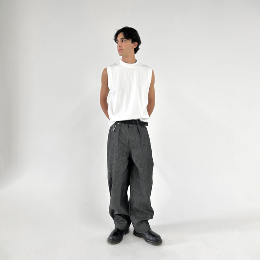 CHARCOAL DENIM PANT
