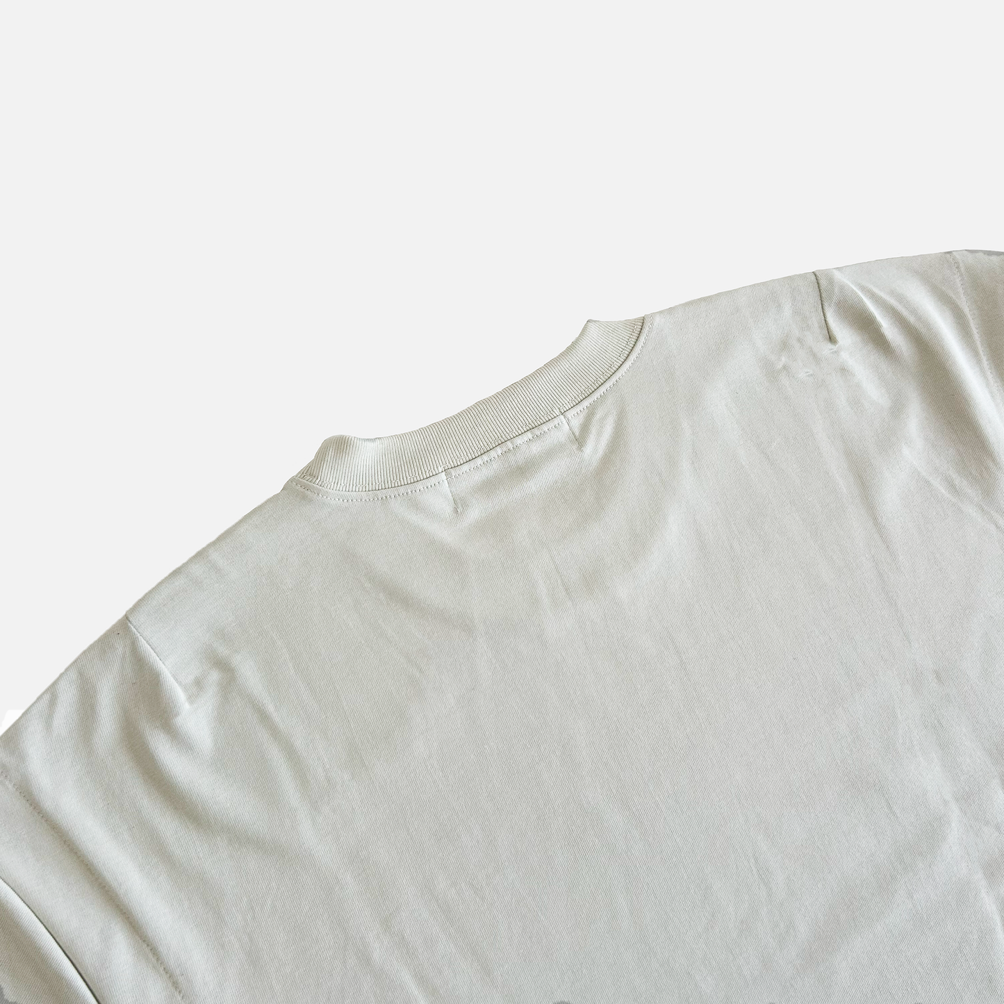 SIGNATURE EMBROIDERED TEE - IVORY