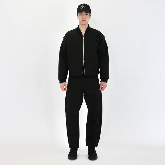 ZIP-OFF SLEEVE CANVAS JACKET