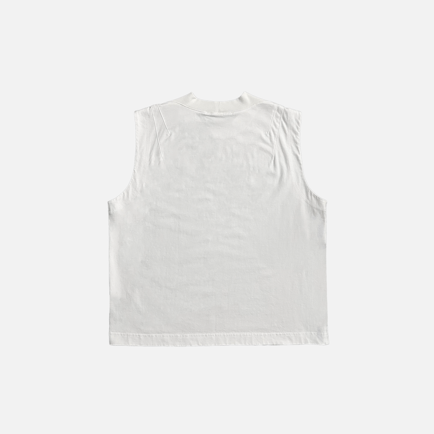 JERSEY VEST - WHITE