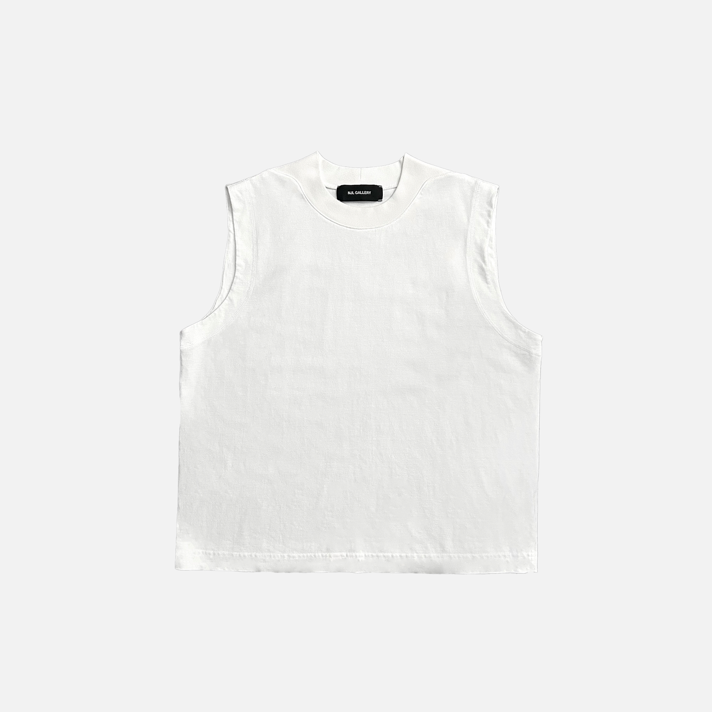 JERSEY VEST - WHITE