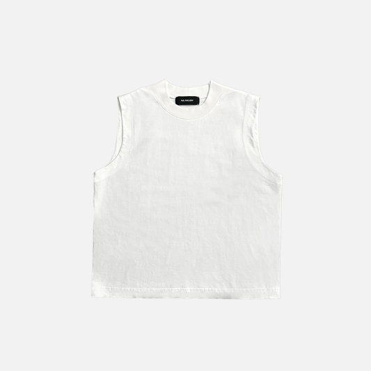 JERSEY VEST - WHITE