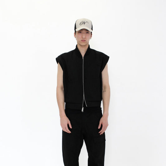 MESHBACK DENIM CAP - NATURAL